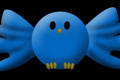 I created a Twitter bird in Adobe Photoshop.