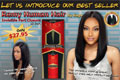 An ad uploaded to Ebonyline Ffacebook fan page to promote the most popular wig sold
