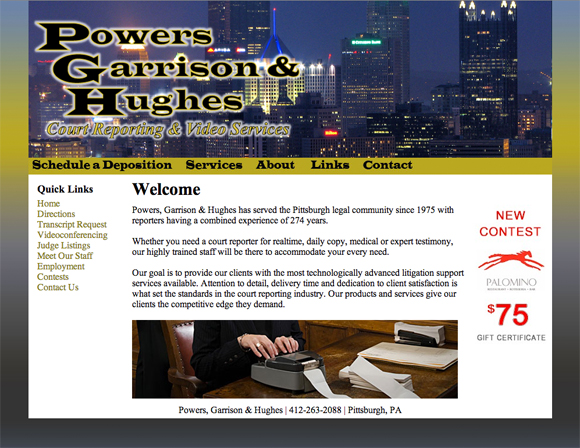 joseph allan lawrence website designer